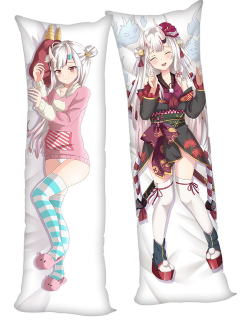 Virtual Youtuber Nakiri Ayame Anime Dakimakura 3D Pillow Japanese Lover Pillow 4519