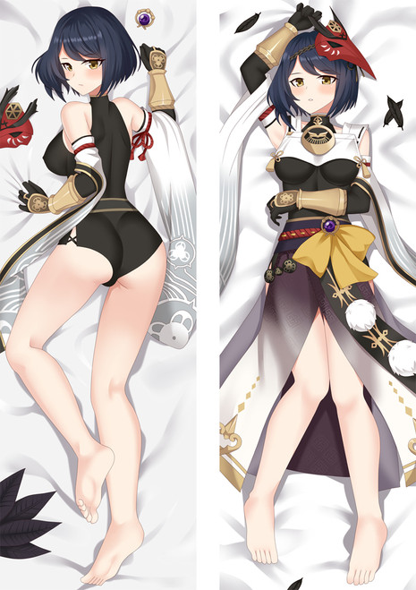 Genshin Impact Sara Anime Dakimakura 3D Pillow Japanese Lover Pillow 4590 Genshin Impact Sara Anime Dakimakura 3D Pillow Japanese Lover Pillow 4590