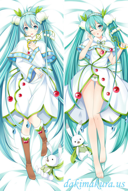 Hatsune Miku Anime Dakimakura Japanese Hugging Body Pillow Cover 345 Hatsune Miku Anime Dakimakura Japanese Hugging Body Pillow Cover 345