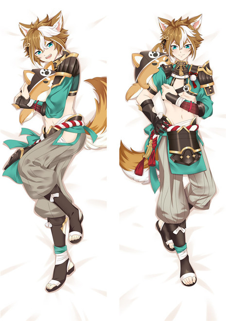 Genshin Impact Gorou Anime Dakimakura Pillow 3D Japanese Lover Pillow 4627