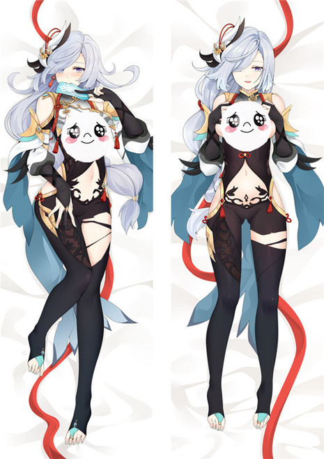 Genshin Impact Shenhe Anime Dakimakura Pillow 3D Japanese Lover Pillow 4633