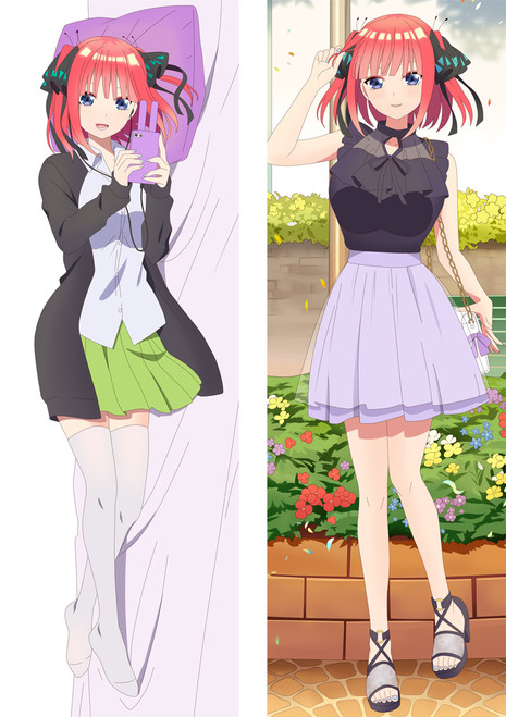 The Quintessential Quintuplets Nino Nakano Anime Dakimakura Pillow 3D Japanese Lover Pillows 4805