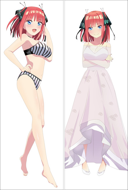 The Quintessential Quintuplets Nakano Nino Anime Body Dakimakura Japenese Love Pillow Cover 4871 The Quintessential Quintuplets Nakano Nino Anime Body Dakimakura Japenese Love Pillow Cover 4871