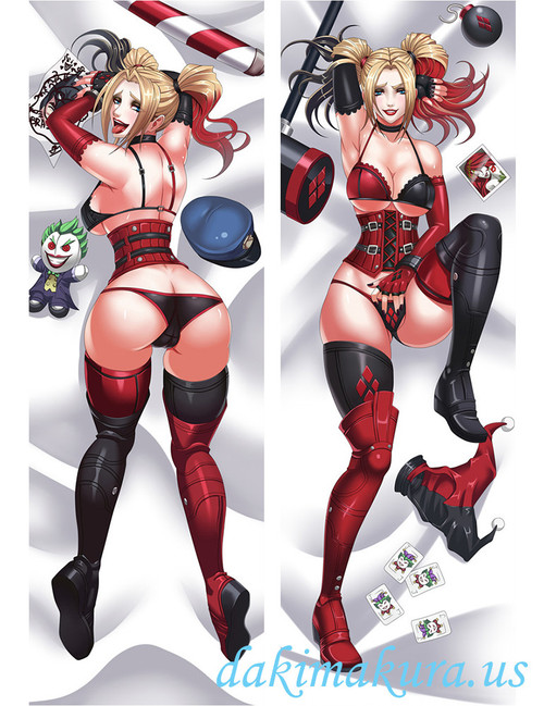 Harley Quinn Anime Dakimakura Japanese Hugging Body Pillow Cover 443 Harley Quinn Anime Dakimakura Japanese Hugging Body Pillow Cover 443