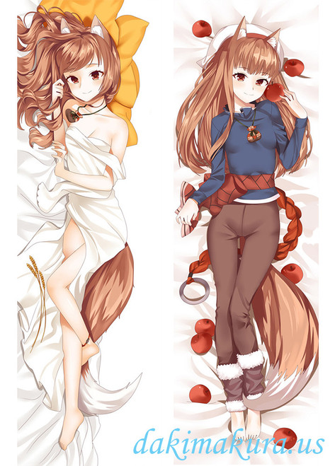Holo - Spice Wolf Anime Dakimakura Japanese Hugging Body Pillow Cover 448 Holo - Spice Wolf Anime Dakimakura Japanese Hugging Body Pillow Cover 448