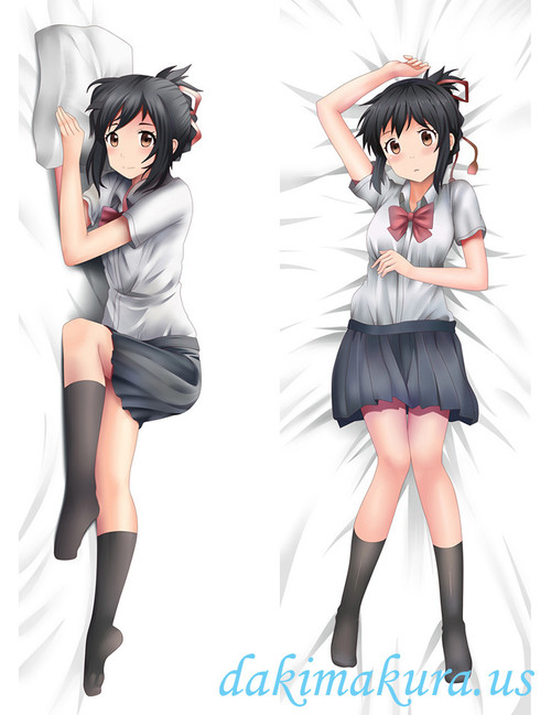 Mitsuha Miyamizu - Your Name Japanese Anime Body Pillow Anime Hugging Pillow Case 463 Mitsuha Miyamizu - Your Name Japanese Anime Body Pillow Anime Hugging Pillow Case 463