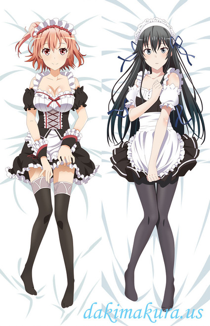 Yui Yuigahama And Yukino Yukinoshita - My Teen Romantic Comedy Snafu Anime Dakimakura Japanese Hugging Body Pillow Cover 492 Yui Yuigahama And Yukino Yukinoshita - My Teen Romantic Comedy Snafu Anime Dakimakura Japanese Hugging Body Pillow Cover 492