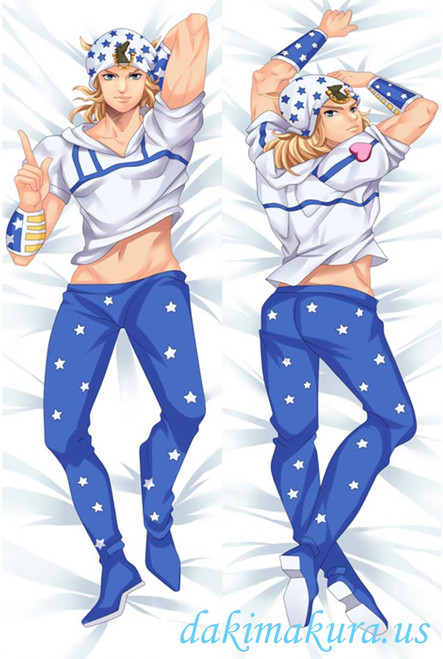 Jojo S Bizarre Adventure Jorge Joestar Male Anime Dakimakura Japanese Pillow Cover 502
