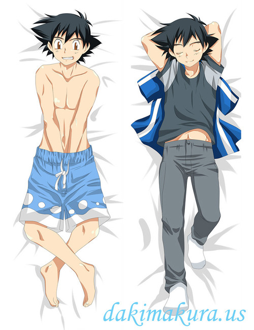 Ash Ketchum - Pokemon Male Anime Dakimakura Japanese Hugging Body Pillow Covers 538 Ash Ketchum - Pokemon Male Anime Dakimakura Japanese Hugging Body Pillow Covers 538