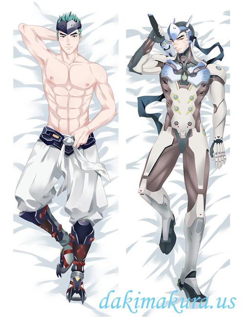Genji - Overwatch Male Anime Dakimakura Japanese Hugging Body Pillow Covers 543 Genji - Overwatch Male Anime Dakimakura Japanese Hugging Body Pillow Covers 543
