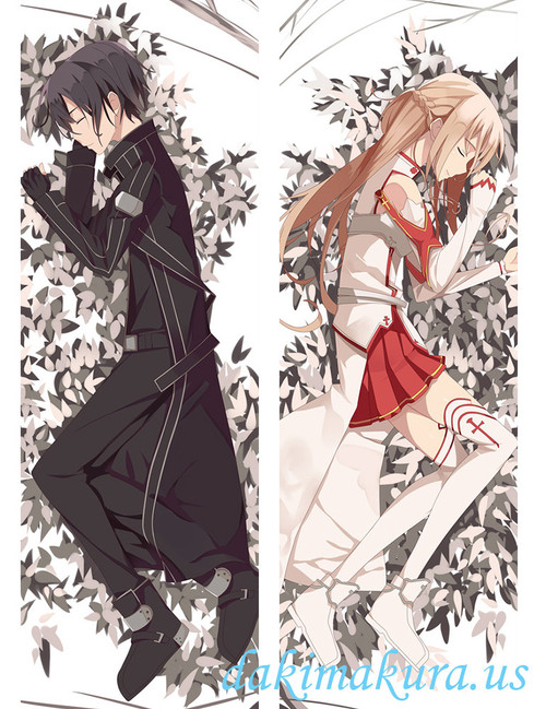 Kirito And Asuna - Sword Art Online Anime Dakimakura Japanese Hugging Body Pillow Cover 555 Kirito And Asuna - Sword Art Online Anime Dakimakura Japanese Hugging Body Pillow Cover 555