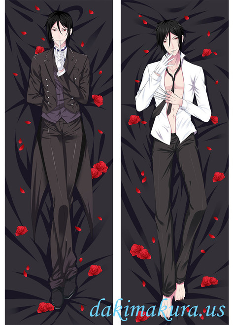 Sebastian Michaelis - Kuroshitsuji Anime Dakimakura Japanese Hug Body Pillow Case 617 Sebastian Michaelis - Kuroshitsuji Anime Dakimakura Japanese Hug Body Pillow Case 617