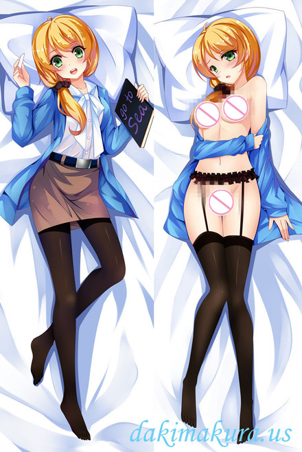 Ellen Baker Anime Dakimakura Japanese Hugging Body Pillow Covers 858