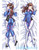 D Va - Overwatch Anime Dakimakura Japanese Love Body Pillow Cover 997
