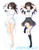 Hikari Tsuneki - Seiren Anime Dakimakura Japanese Hugging Body Pillow Cover 1209