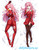 Zero Two 002-Darling In The Franxx Japanese Hug Body Pillow Case 1618