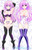 Hyperdimension Neptunia Nepgear Anime Dakimakura Pillow Case 1736