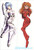 Neon Genesis Evangelion - Rei Ayanami - Asuka Langley Soryu Pillow Cover 1843