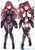 Scathach-Fate New Full Body Waifu Japanese Anime Pillowcases 2514