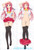 Kanojo X Kanojo X Kanojo Dokidoki Pack - Akina Orifushi Anime Dakimakura Japanese Pillow Cover 2645