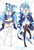 Azur Lane Inazuma Dakimakura Girlfriend Body Pillow Cover 2769