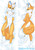 Fox Anime Dakimakura Love Body Pillowcases 2942