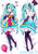 Hatsune Miku Anime Dakimakura Japanese Hugging Body Pillowcases 3034