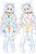 New Nekopara Vanilla Body Hug Dakimakura Girlfriend Body Pillow Cover 3457