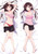 Kanojo Okarishimasu Ichinose Chizuru Mizuhara Chizuru Anime Dakimakura Japanese Hugging Body Pillowcover 4148