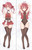 Virtual Youtuber Houshou Marine Anime Dakimakura Japanese Hugging Body Pillowcover 4172