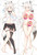 Azur Lane Fubuki Dakimakura 3D Pillow Japanese Anime Pillowcase 4323