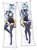 Genshin Impact Eula Anime Dakimakura 3D Pillow Japanese Lover Pillow 4501