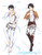 Levi Ackerman - Attack On Titan Male Anime Dakimakura Outlet Hugging Body Pillow Covers 597