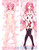 Inori Yuzuriha - Guilty Crown Anime Dakimakura Japanese Hugging Body Pillow Covers 866