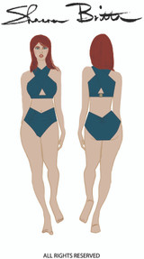 Criss Cross Bikini Top