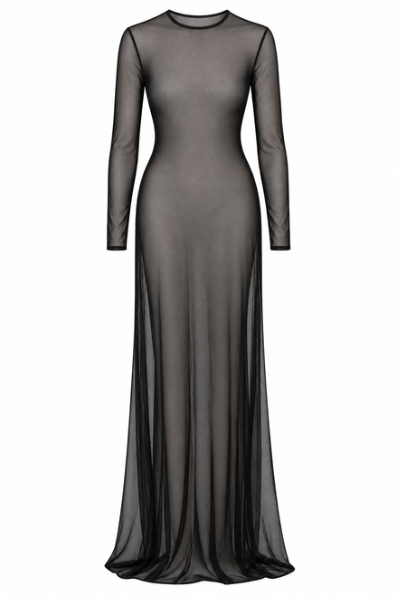 The Noir Illusion Dress