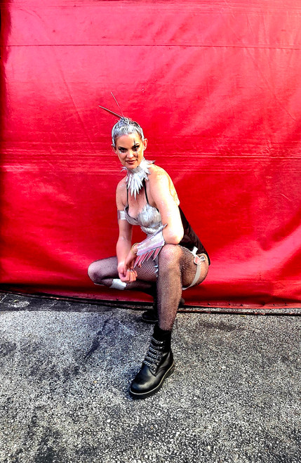 Moonlit Leather Corset