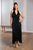 Plunge Twist Halter Gown in Silk Charmeuse