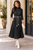 Navy Herringbone Stripe Sweater Dress