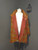 Wrap Cape Coat – Vintage Wool & Suede
