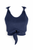 Cropped Linen Twist Tie Top