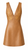 Leather Leaf Jumper Dress