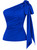 Dramatic Tie Shoulder Italian Performance Top