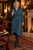 Asymmetrical Faux Wrap Ponte Dress