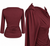Boat Neck Cowl Knit Top