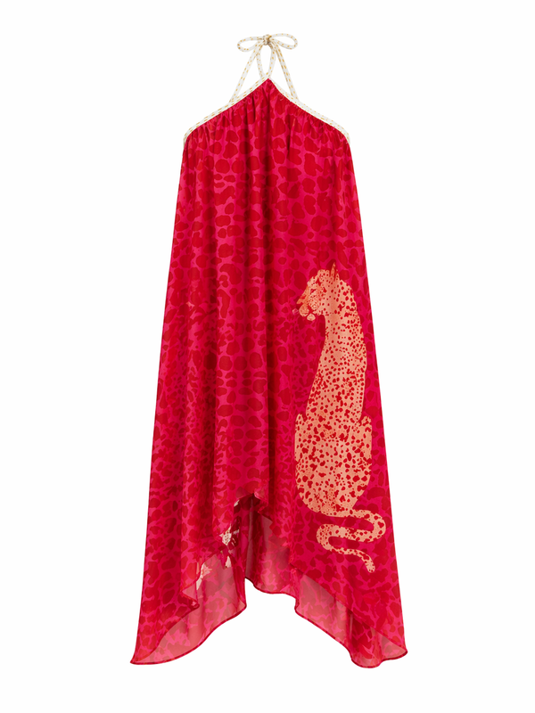 Print Convertible Wrap Skirt