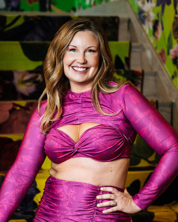 The Riviera Twist Bikini Top — Sculpted Support in Signature Prints