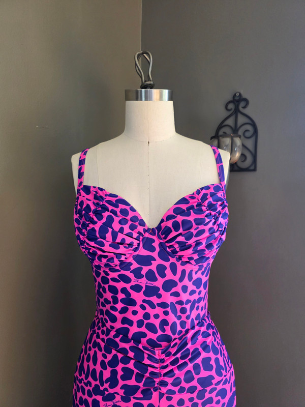 Molded Shirred-Cup Tankini