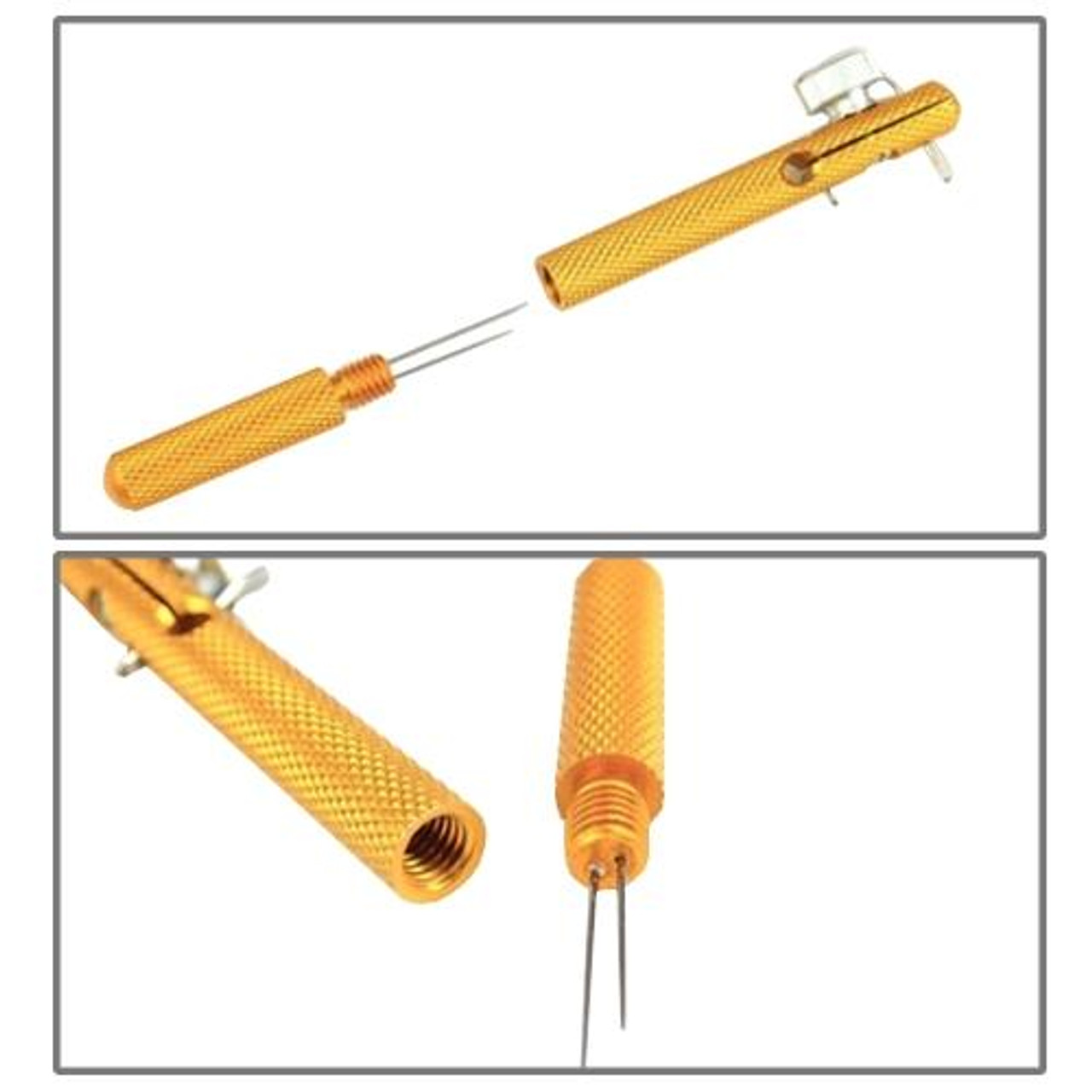 Fast Knot Tyer Tool Fishing Hook Tier Set Manual Knot Tying Tool Fishing  Hook Equipment Accessories2pcsgold