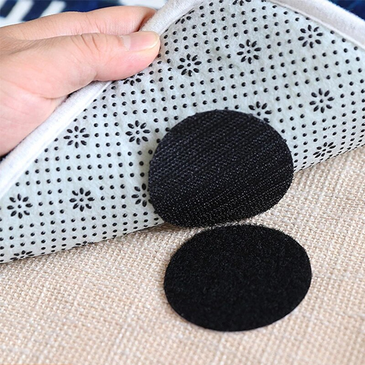 Multi Functional Self-Adhesive Circular Velcro Patches